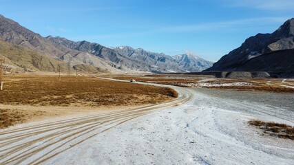 road in the mountains