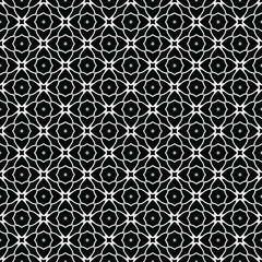  Black and white texture. Abstract seamless geometric pattern. 