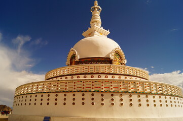 Top part Pagoda of the monastery temple