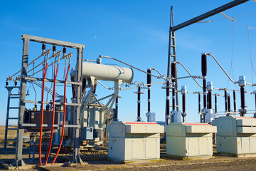 Electrical substation view