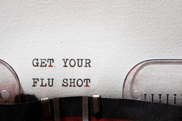 Get your flu shot phrase