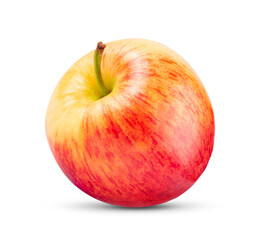 red apple isolated on white
