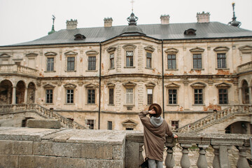 Obraz premium old atmospheric castle in autumn