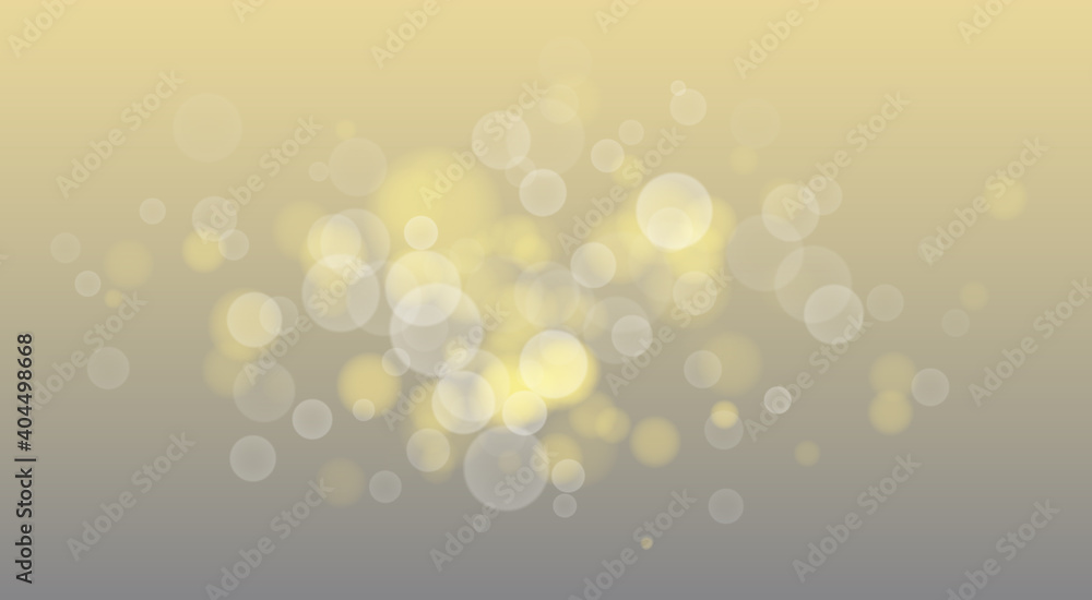 Aufkleber beautiful bokeh blurred lights vector abstract background with defocused transparent lights effect.
