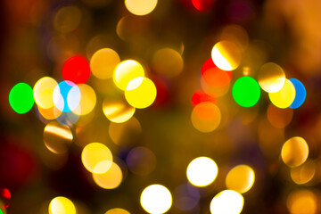 christmas lights background