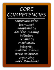 core competencies blackboard