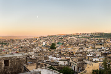 Fototapeta na wymiar The ancient city of Fez