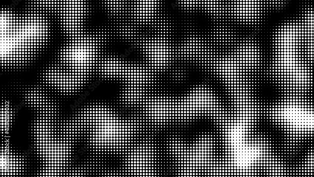 Poster halftone noise. pattern. abstract dotted background. texture of black dots. monochrome gradient back