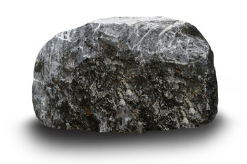 stones white background, Clipping path