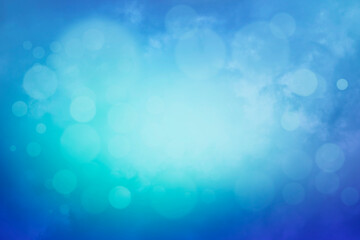 abstract bokeh background Blue