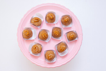 Doce de Leite (Dulce de leche) brigadeiro, traditional Brazilian party candy