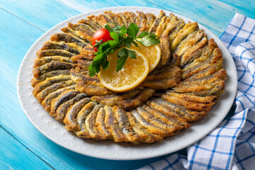 Fried Anchovies (Turkish Name: Hamsi Tava)