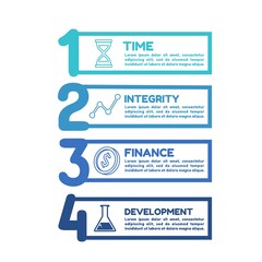 Business data visualization. Process chart. Abstract elements of graph, diagram with steps, options, parts or processes. Vector business template for presentation. Creative concept for infographic
