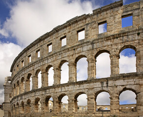 Obraz premium Pula Arena - Roman amphitheatre in Pula. Croatia
