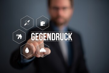 Gegendruck