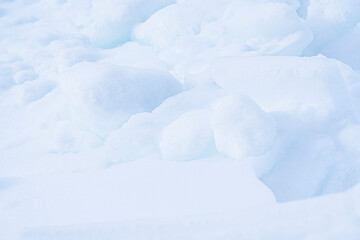 Fototapeta na wymiar Beautiful natural winter background. Pure white mountain snow . Hight quality photo