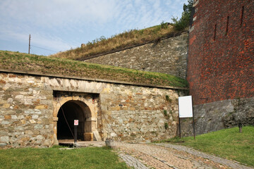 Fototapeta na wymiar Fortress at Castle mountain in Klodzko. Poland