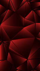 Dark abstract triangles paint background