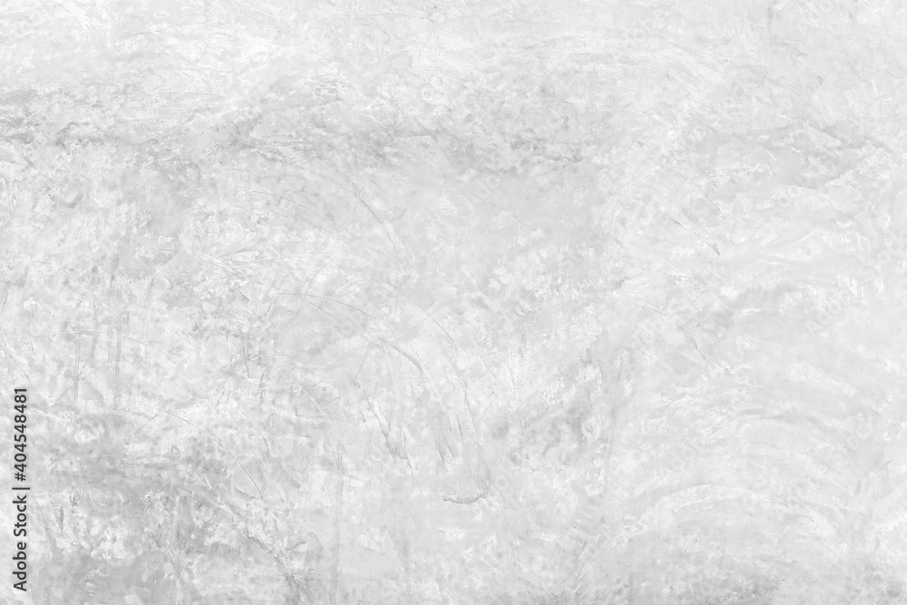 Poster cement plastered on a smooth floor wall with white gray abstract concrete background and texture. fo