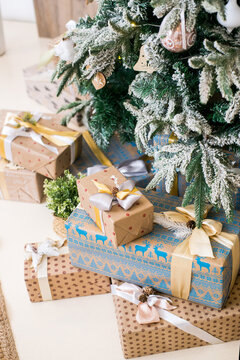 Christmas cookies and gift ude christmas  tree