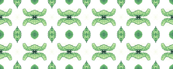 Moss Repeatable Pattern. Emerald Painted