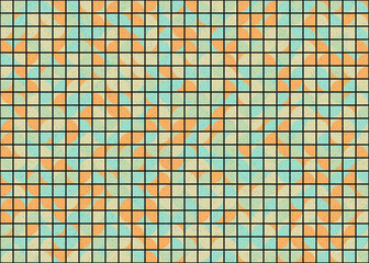 Abstract Geometric Pattern generative computational art illustration