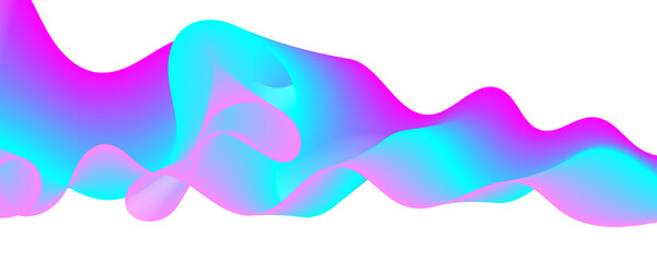 Fluid Flow. Liquid Color. Fluid Background. Colorful Futuristic Poster. Abstract Flow. Vibrant Color.