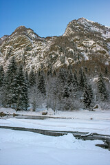 winter mountain landscape