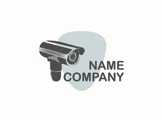 Outdoor cameras or security cameras. Illustration for design or logo. Hand drawing style, vector eps 10.