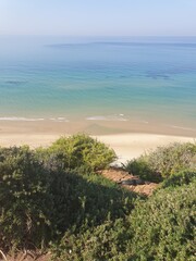 Fototapeta na wymiar Mediterranean Sea Beach, Netanya, Israel