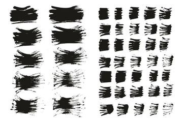 Flat Fan Brush Thin Short Background & Straight Lines Mix High Detail Abstract Vector Background Mix Set 