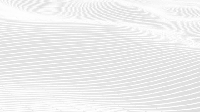 infinite loop simple background animation with line make wave