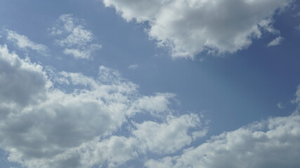 blue sky with clouds