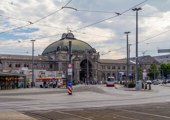main railway station in Nuremberg