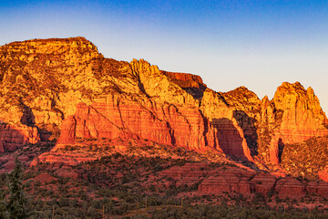 Sunset In Sedona Arizona