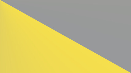 Combination of Ultimate Gray and Yellow solid color angle gradient background on the horizontal frame