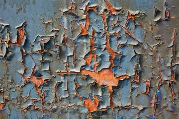 Old cracked paint - 404610860