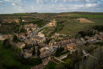Fototapeta na wymiar Old city of Segovia, Spain
