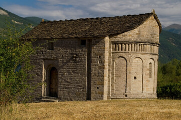 Ermita de San Juan de Busa(s.X). Busa. Serrablo.Huesca.España.