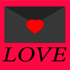 love, hearts, envelope, key, valentine's day, lovers, lovers in quarantine, vector, illustration, man and woman vector illustration, holiday, postcard, print on a phone case, on packaging, poster, on 