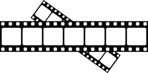 film strips line icon 