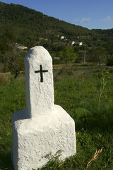 Sant Vicent de sa Cala,iglesia(s.XIX).Ibiza.Islas Pitiusas.Baleares.Espa&ntilde;a.