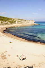 playa de Cala Torta. Artà. Mallorca. Islas Baleares. España.