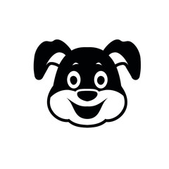 Dog icon set collection. Vector silhouette of dog.