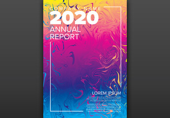 Artistic Annual Report Layout