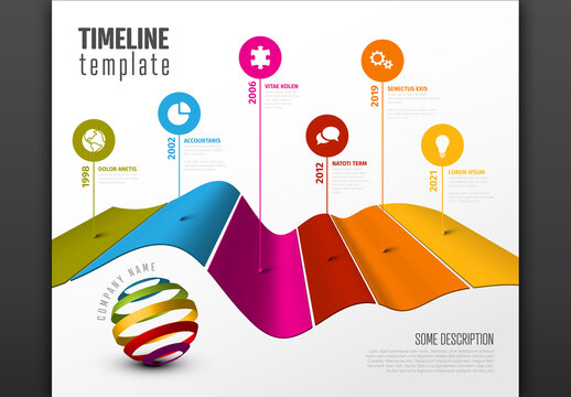 Infographic Timeline Layout