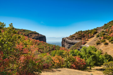 Utah Valley from Dry Canyon
