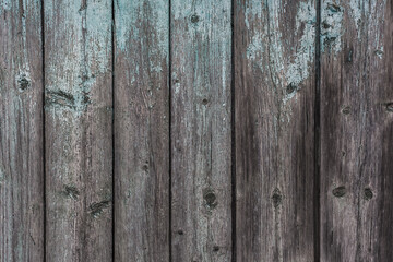 gray and painted blue old wood texture, ancient background, vintage tree wall or floor