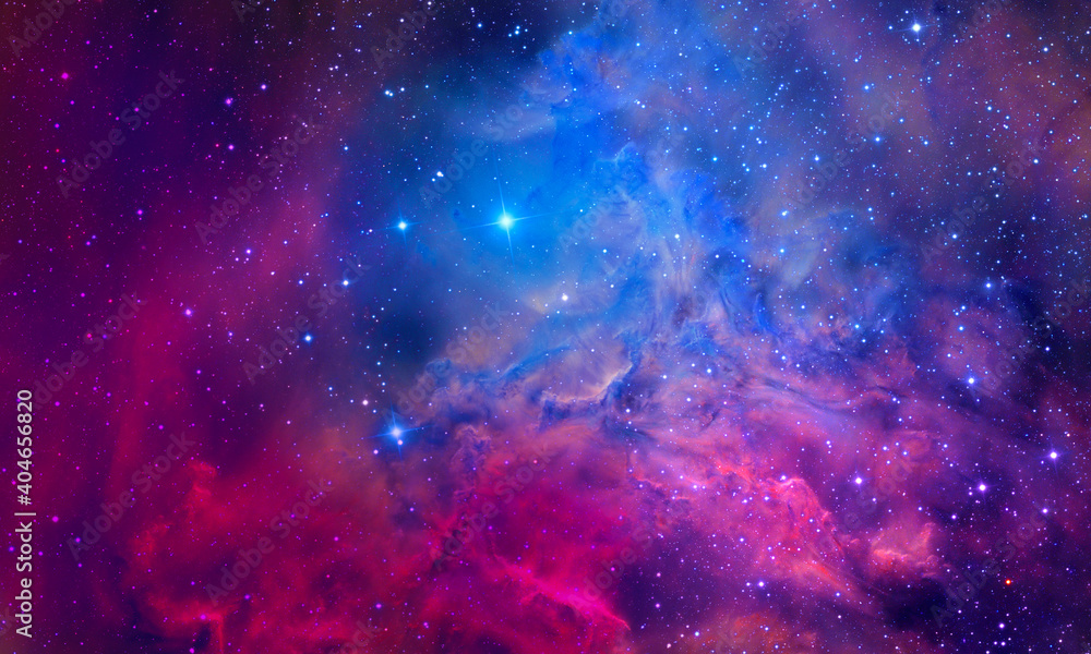Wall mural tipol galaxy - elements of this image furnished by nasa