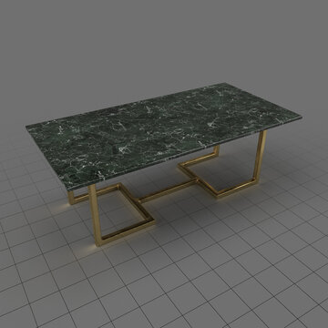 Contemporary dining table